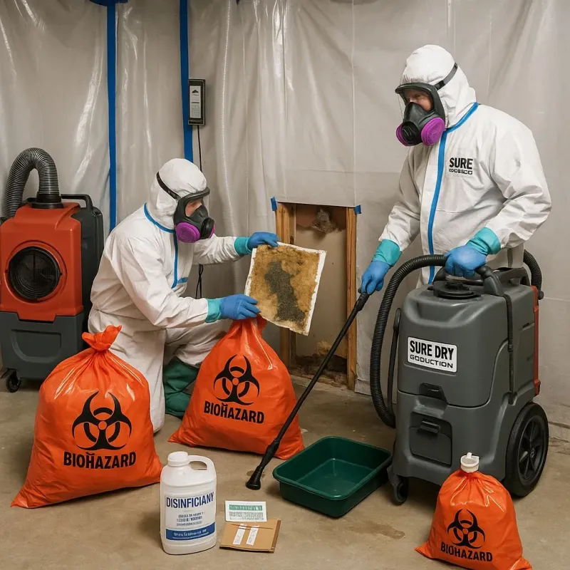 Contaminated Water Handling Protocols process in Valinda, CA