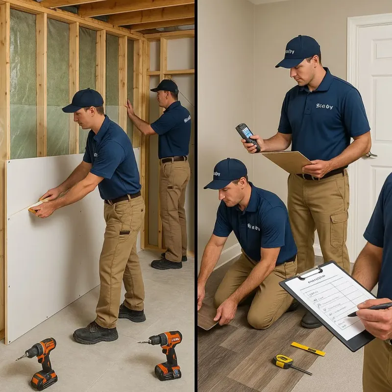 Repairs and Reconstruction process in Valinda, CA